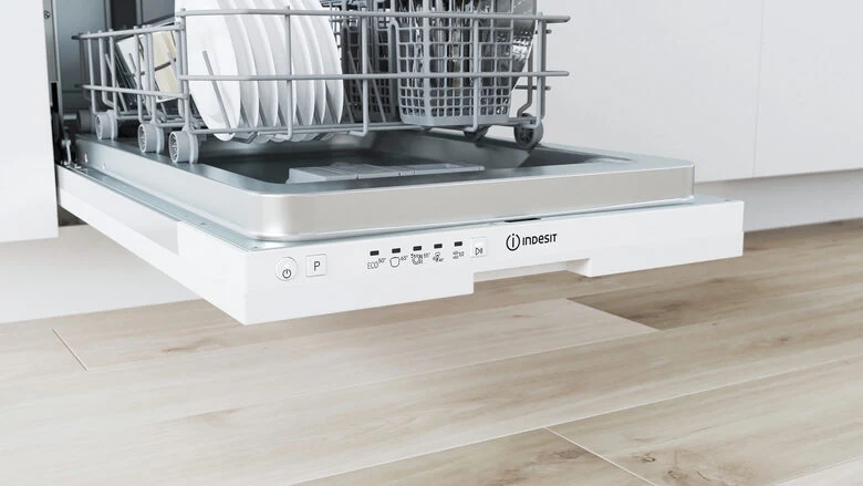 Indesit DI9E 2B10 Lavastoviglie a Incasso Scomparsa Totale 9 coperti F