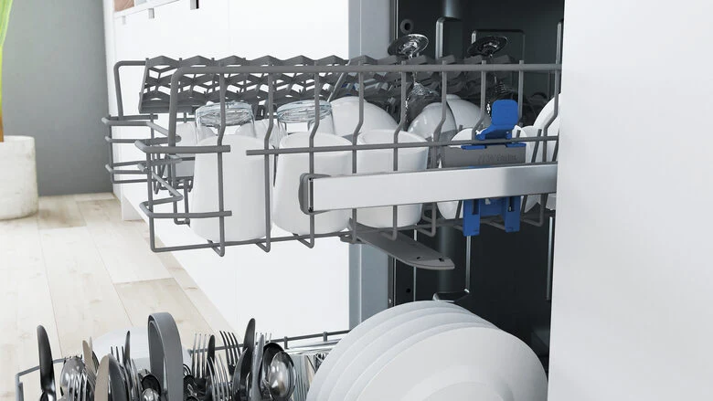 Indesit DI9E 2B10 Lavastoviglie a Incasso Scomparsa Totale 9 coperti F