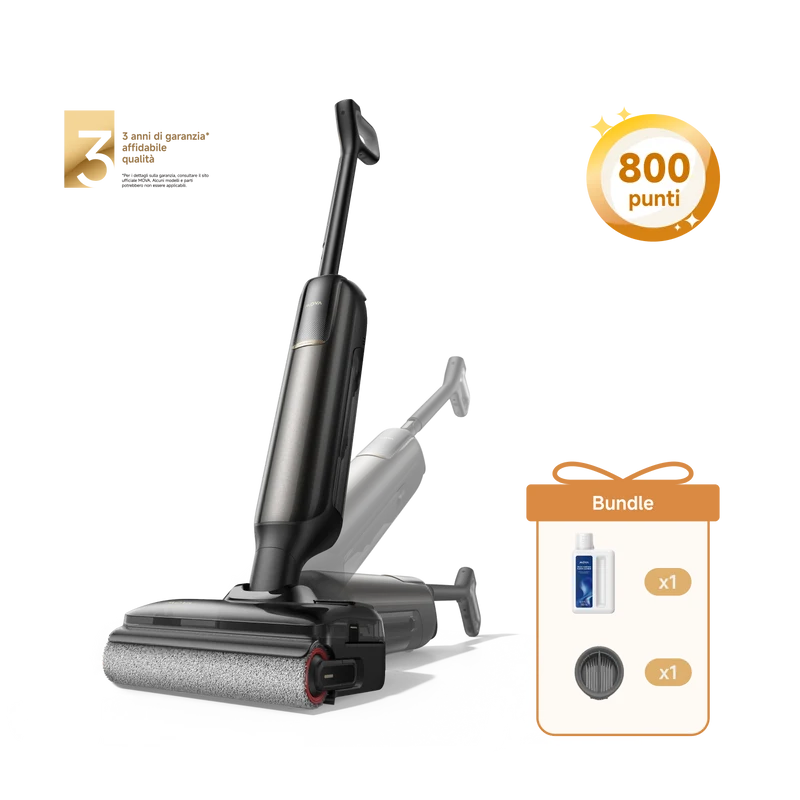 MOVA M50 Aspirapolvere Lavapavimenti + Filtro + Detergente da 500 ml