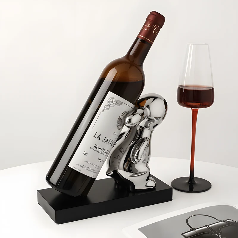 Rabbit Ceramic Wine Rack