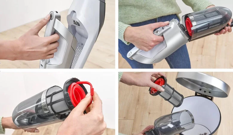 Bosch Serie 4 BCH3P2301 Scopa elettrica ricaricabile Flexxo Gen2 23Vmax Bianco