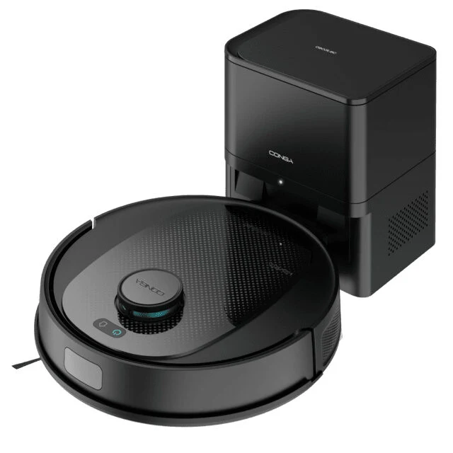 Cecotec Conga 7690 Immortal Max Home Robot aspirapolvere Senza sacco Wi-Fi 5000Pa 3200mAh Nero