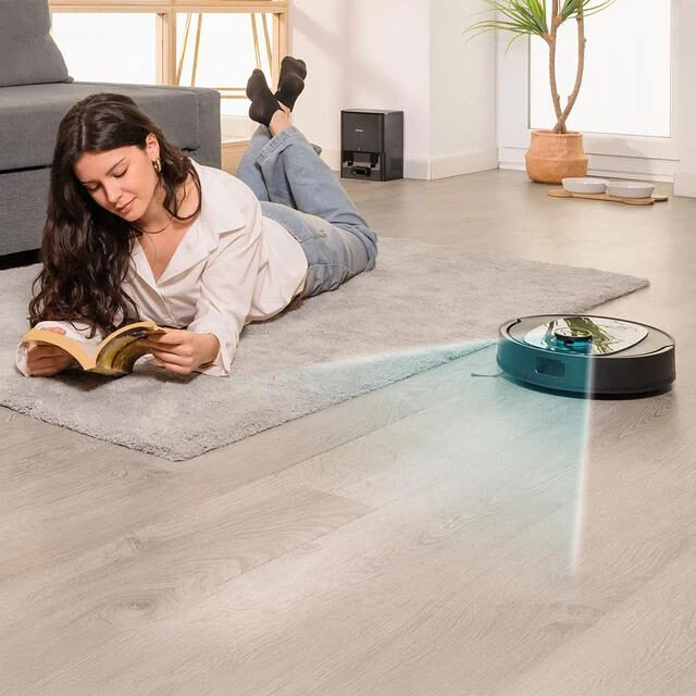 Cecotec Conga 7690 Immortal Max Home Robot aspirapolvere Senza sacco Wi-Fi 5000Pa 3200mAh Nero