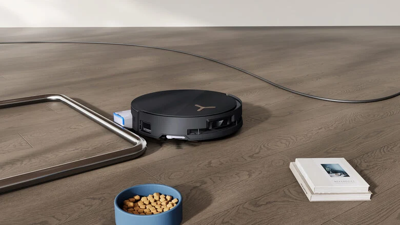 Ecovacs Deebot X8 Pro Omni 0,22 L Robot Aspirapolvere Sacchetto per la polvere Nero