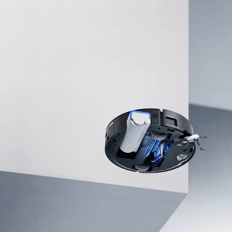 Ecovacs Deebot X8 Pro Omni 0,22 L Robot Aspirapolvere Sacchetto per la polvere Nero