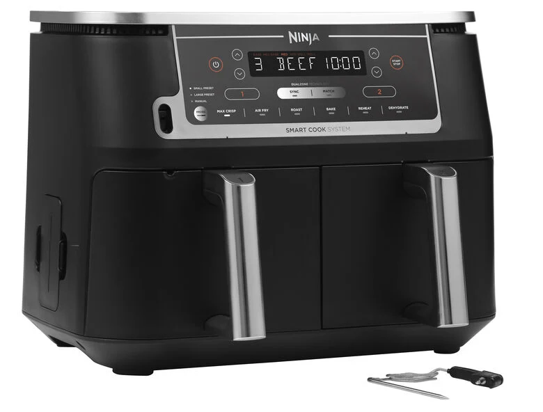 Ninja Friggitrice ad aria Dual Zone MAX PRO da 9,5 L AF451EU