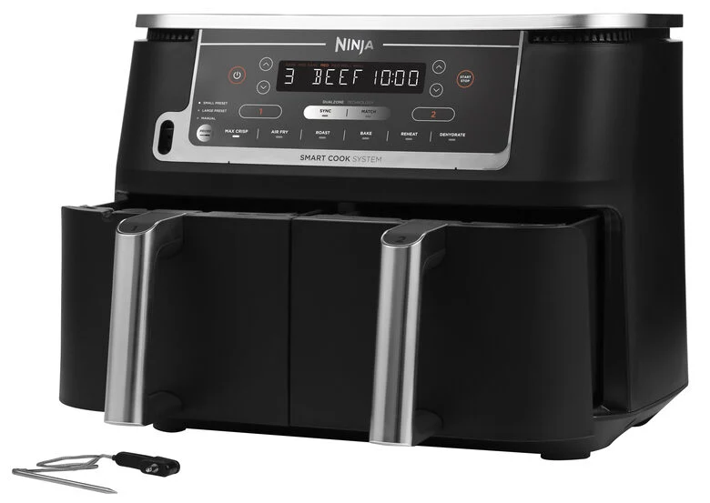 Ninja Friggitrice ad aria Dual Zone MAX PRO da 9,5 L AF451EU