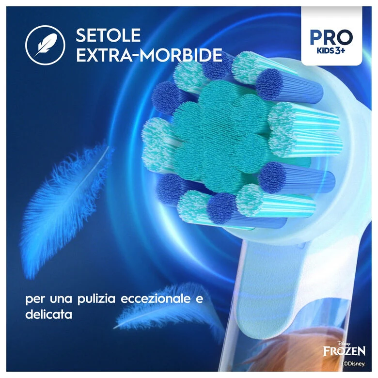 Oral-B Vitality Pro Frozen Bambino Spazzolino rotante-oscillante Nero, Grigio
