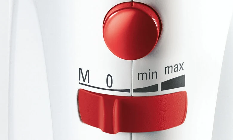 Bosch MFQP1000 Sbattitore YourCollection 300 W Bianco, Rosso