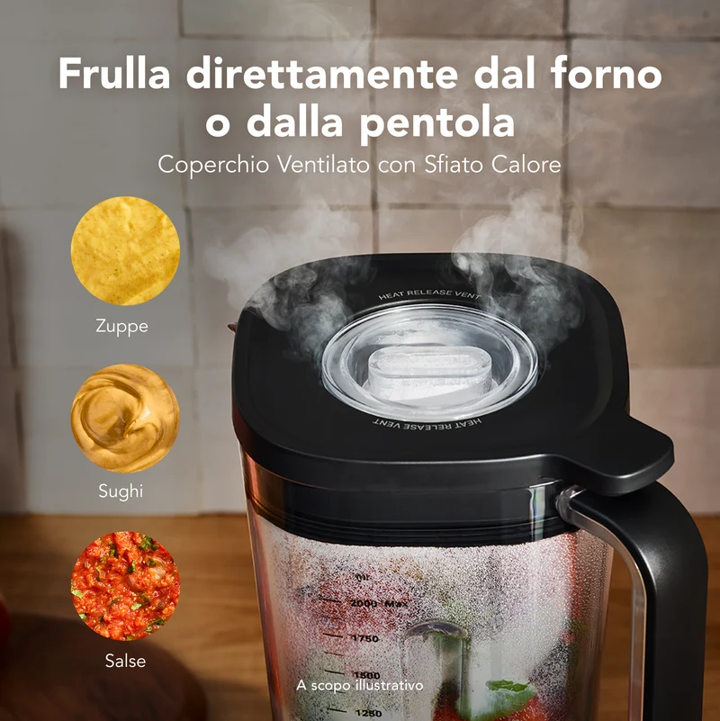 KitchenAid 5KSB2073EER 2 L Frullatore da tavolo 1200 W Nero, Rosso