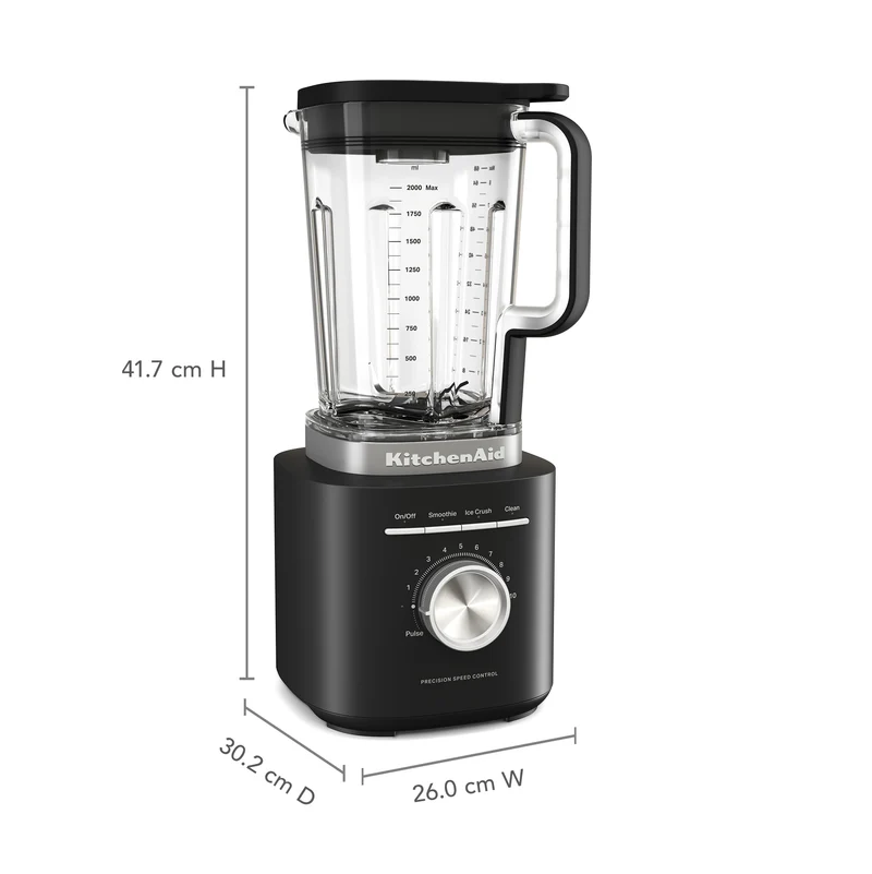 KitchenAid 5KSB2073EER 2 L Frullatore da tavolo 1200 W Nero, Rosso