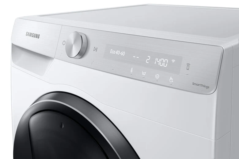 Samsung WW80T954ASH Lavatrice 8kg QuickDrive Ai Control Libera installazione Caricamento frontale 1400 Giri/min Bianco