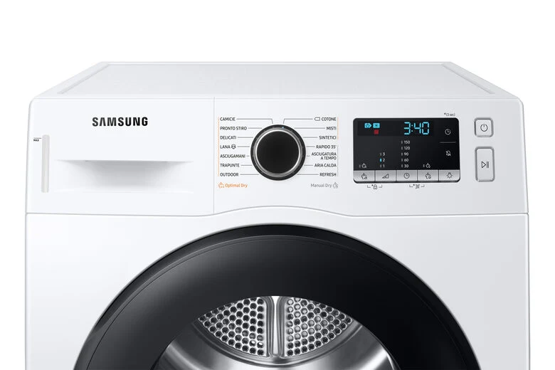 Samsung DV90TA240AE asciugatrice Libera installazione Caricamento frontale 9 kg A+++ Bianco