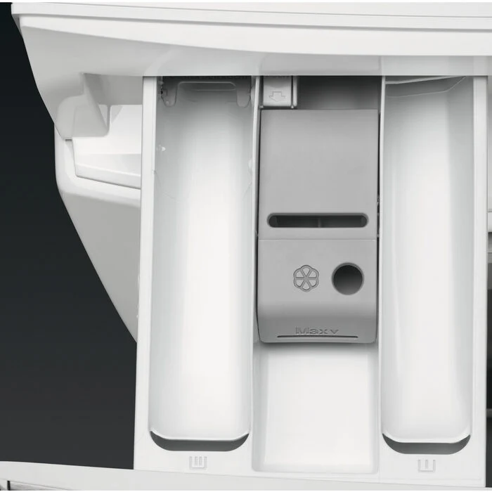 AEG L9WEC169KC lavasciuga Libera installazione Caricamento frontale Nero, Acciaio inossidabile, Bianco C