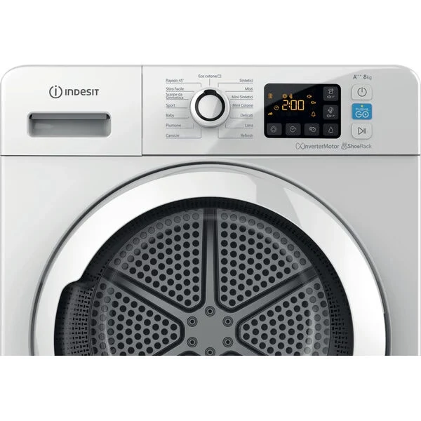 Indesit YT M11 83K RX IT asciugatrice Libera installazione Caricamento frontale 8 kg A+++ Bianco