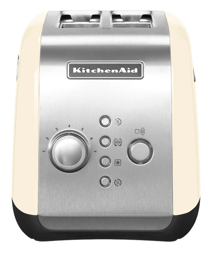 KitchenAid 5KMT221EAC 7 2 fetta/e 1100 W Nero, Crema, Acciaio inox