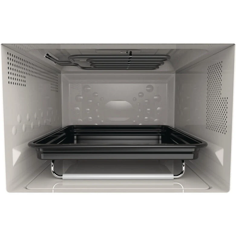 Whirlpool MWF 427 SL Superficie piana Microonde combinato 25 L 800 W Nero, Argento