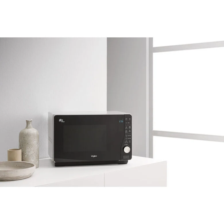 Whirlpool MWF 427 SL Superficie piana Microonde combinato 25 L 800 W Nero, Argento