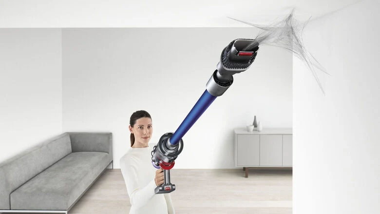 Dyson V11 aspirapolvere senza filo Blu, Metallico, Nichel Senza sacchetto