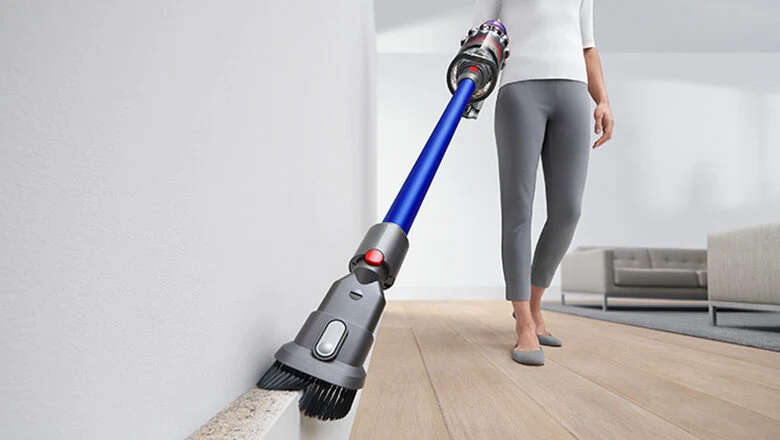 Dyson V11 aspirapolvere senza filo Blu, Metallico, Nichel Senza sacchetto