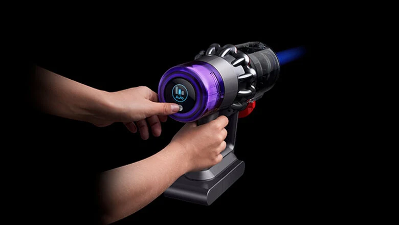 Dyson V11 aspirapolvere senza filo Blu, Metallico, Nichel Senza sacchetto