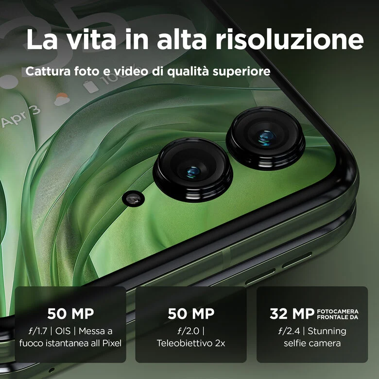 Motorola razr 50 Ultra 17,5 cm (6.9") Doppia SIM Android 14 5G USB tipo-C 12 GB 512 GB 4000 mAh Verde