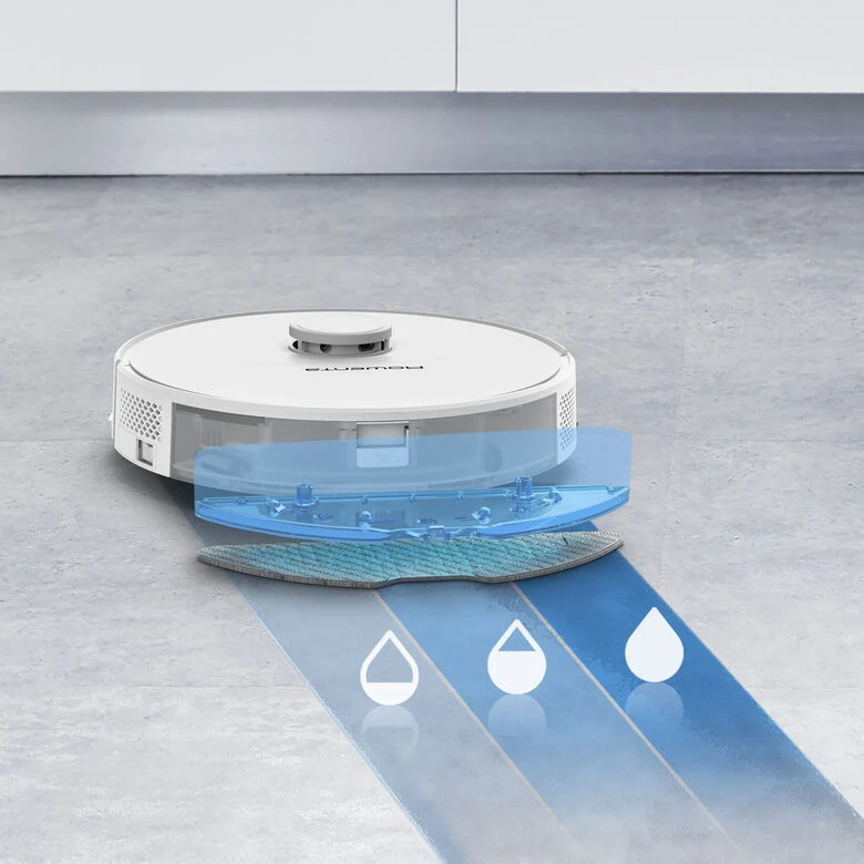 Rowenta X-Plorer RR8577WH Aspirapolvere Robot Senza sacchetto Bianco