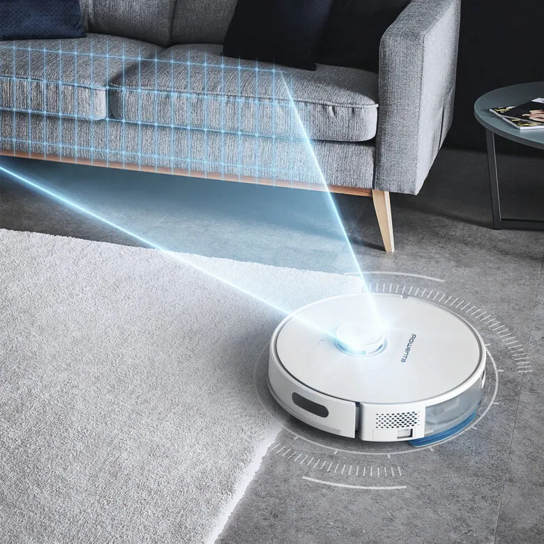 Rowenta X-Plorer RR8577WH Aspirapolvere Robot Senza sacchetto Bianco
