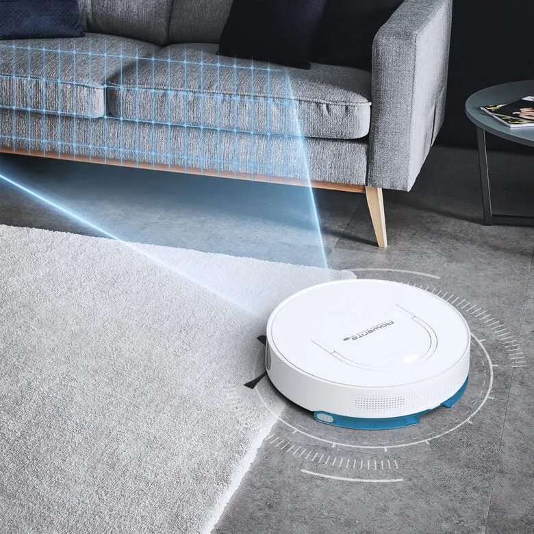 Rowenta X-Plorer RR9077WH Aspirapolvere Robot 0,5 L Senza sacchetto Bianco