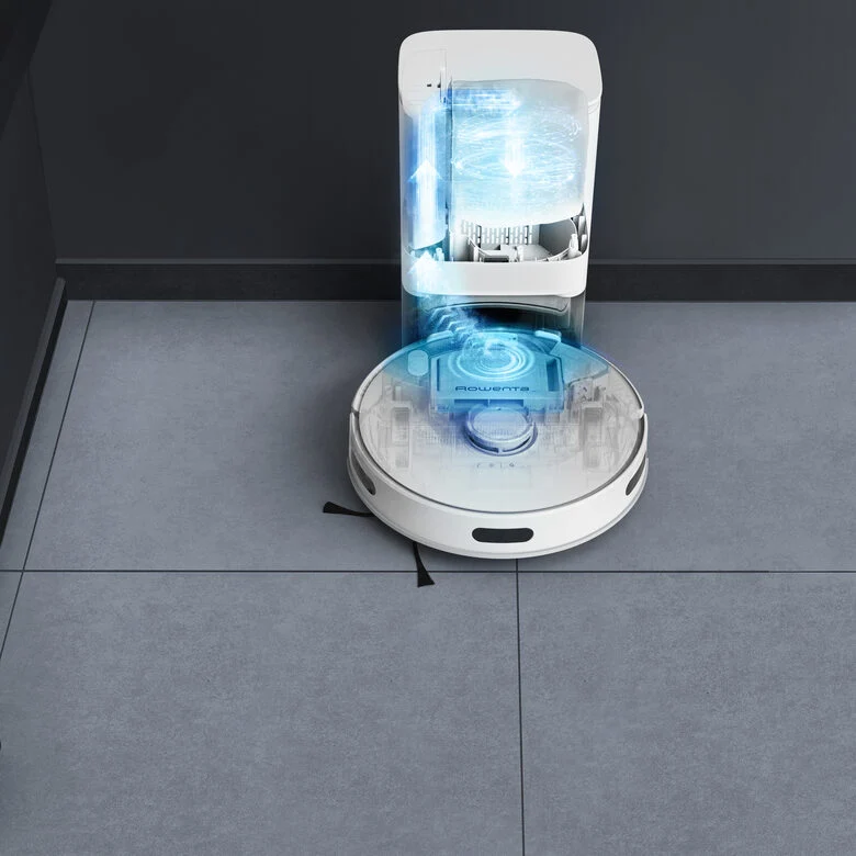 Rowenta X-Plorer RR8595WH aspirapolvere robot 0,26 L Senza sacchetto Bianco