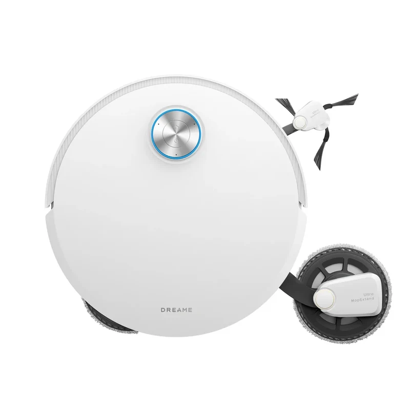 Dreame – X60 Pro Ultra Complete Robot aspirador y fregasuelos blanco con base automática para hogar