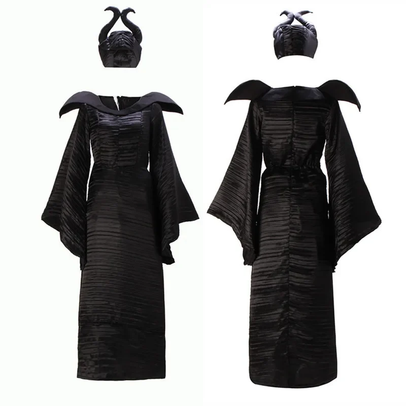 Horned Black Witch Costume
