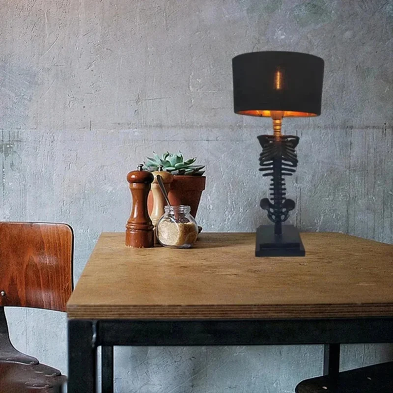 Skeleton Shade Table Lamp