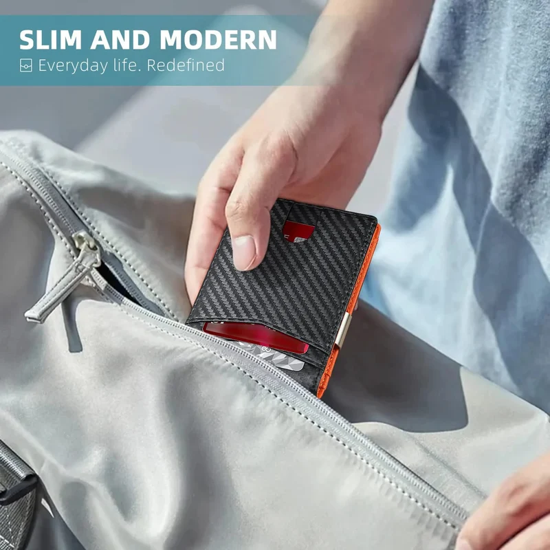 Carbon Fiber Card Holder Wallet