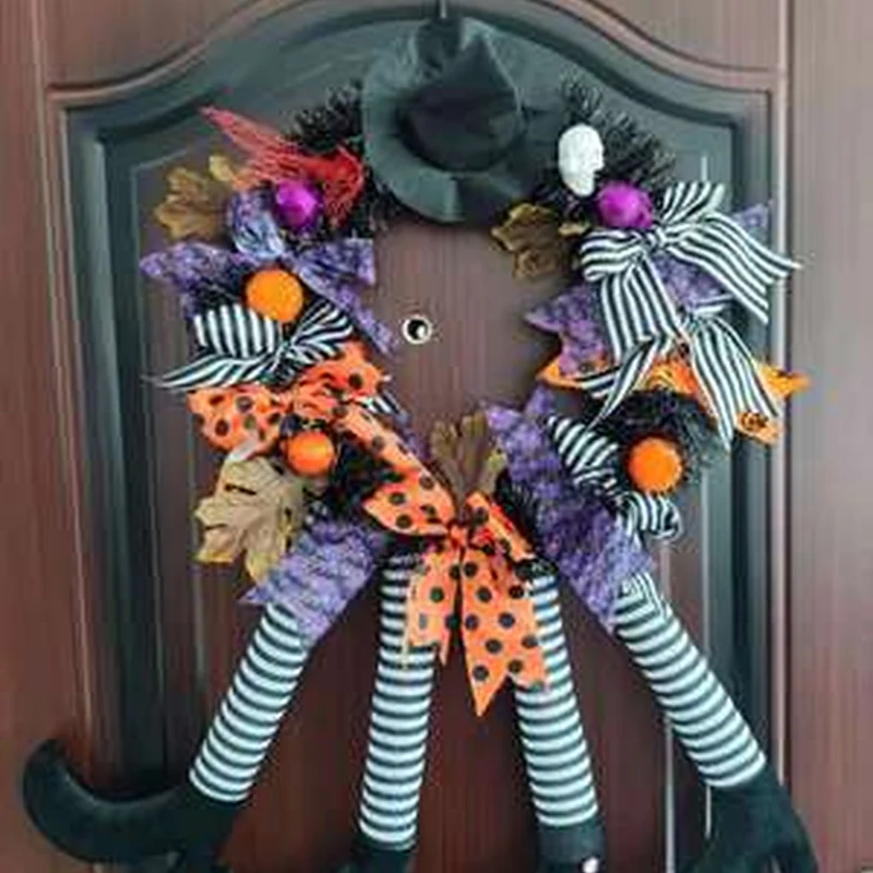 Witch Leg Wreath