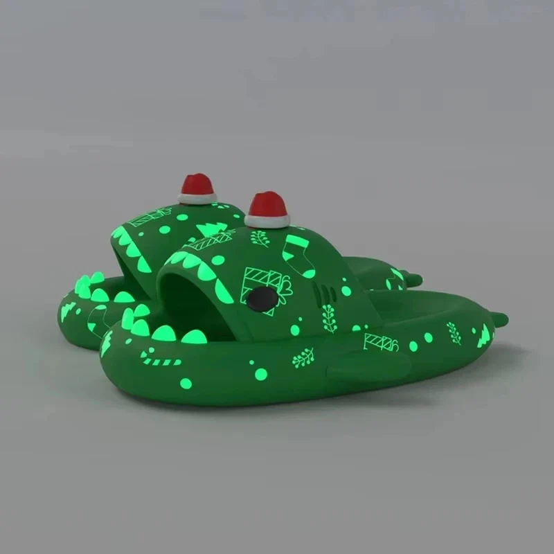 Glow-in-the-Dark Shark Slippers