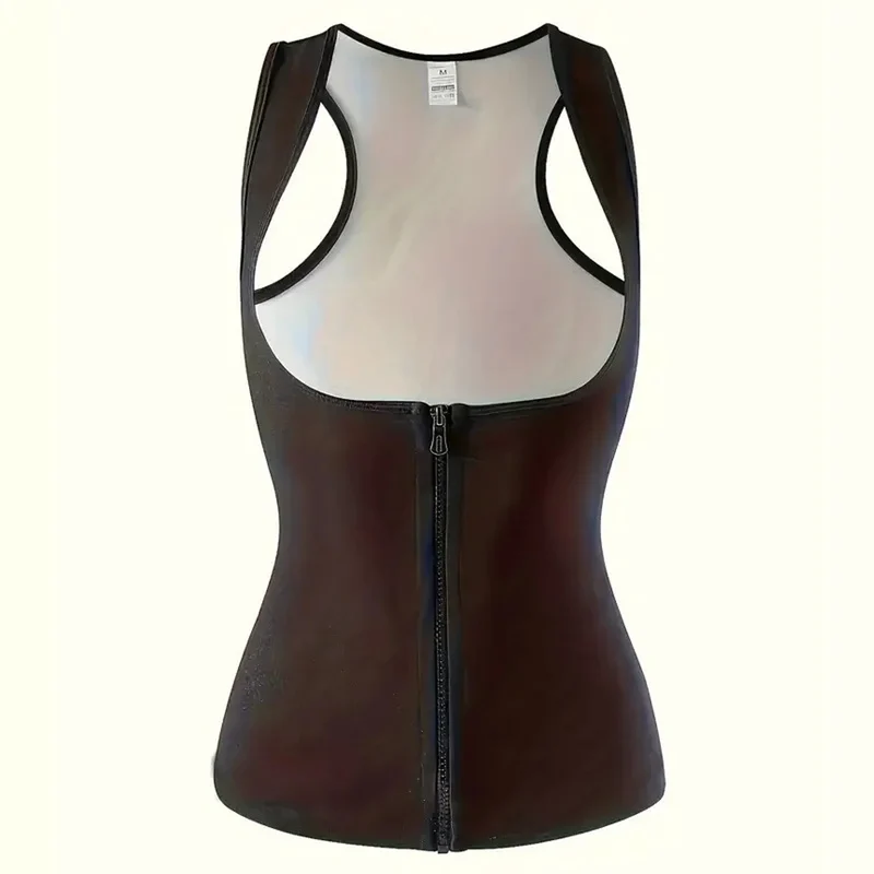 Zippered Heat-Trapping Sports Vest