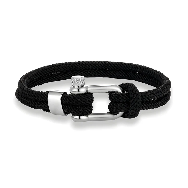 Braided Anchor Bracelet