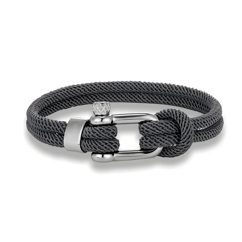 Braided Anchor Bracelet