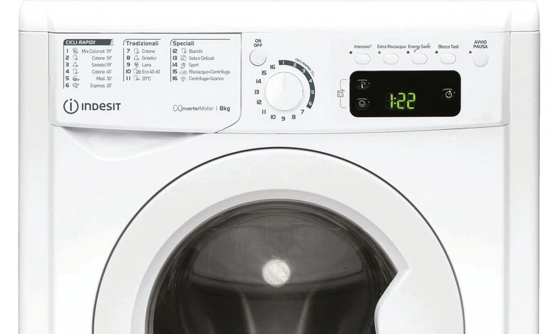 Indesit EWE 81283 W IT N lavatrice Caricamento frontale 8 kg 1200 Giri/min D Bianco