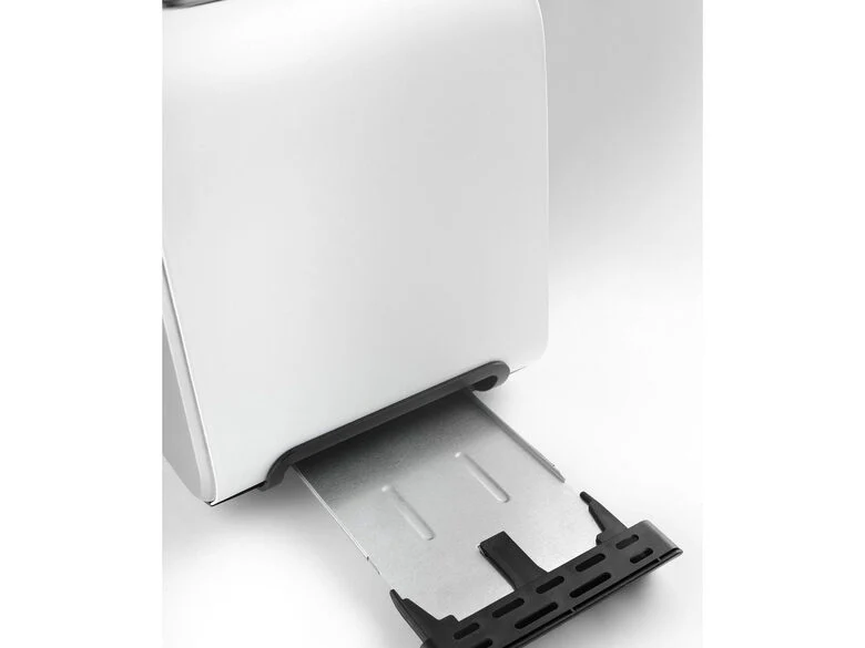De’Longhi CTX 2203.W tostapane 2 fetta/e 550 W Argento, Bianco