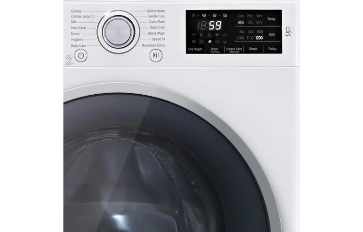 LG FH2U2HDN1 lavatrice Caricamento frontale 7 kg 1200 Giri/min Bianco