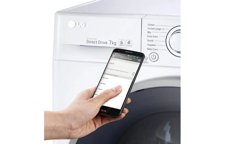 LG FH2U2HDN1 lavatrice Caricamento frontale 7 kg 1200 Giri/min Bianco
