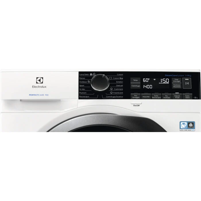 Electrolux EW7F294SF lavatrice Caricamento frontale 9 kg 1400 Giri/min C Bianco