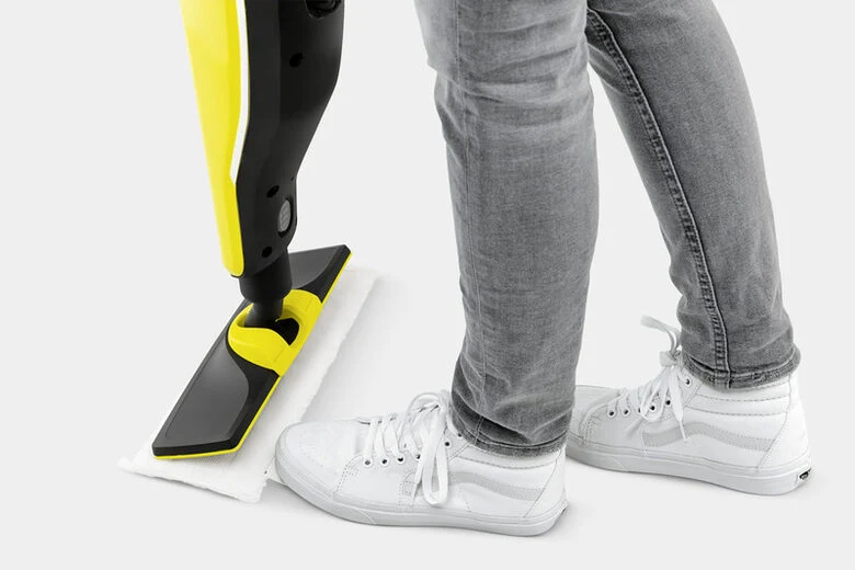 Kärcher SC 3 Upright EasyFix Pulitore a vapore verticale 0,5 L 1600 W Nero, Grigio, Giallo