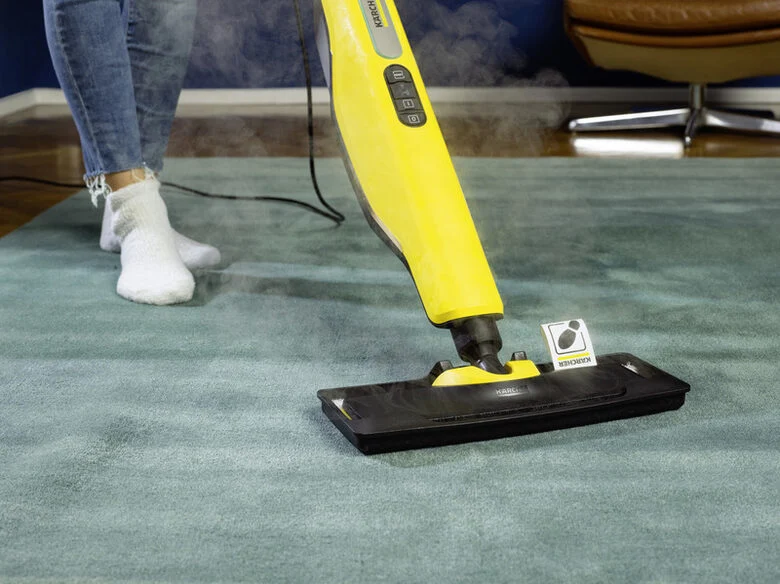 Kärcher SC 3 Upright EasyFix Pulitore a vapore verticale 0,5 L 1600 W Nero, Grigio, Giallo