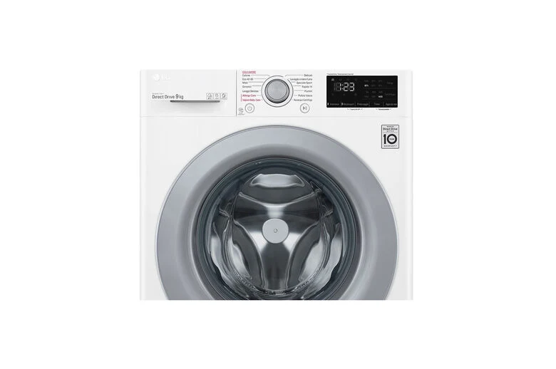 LG F4WV309S4E Lavatrice Intelligente AIDD 9kg Vapore 1400 Giri/min Carica frontale Classe B