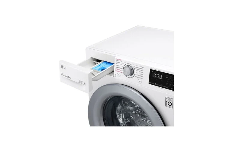 LG F4WV309S4E Lavatrice Intelligente AIDD 9kg Vapore 1400 Giri/min Carica frontale Classe B