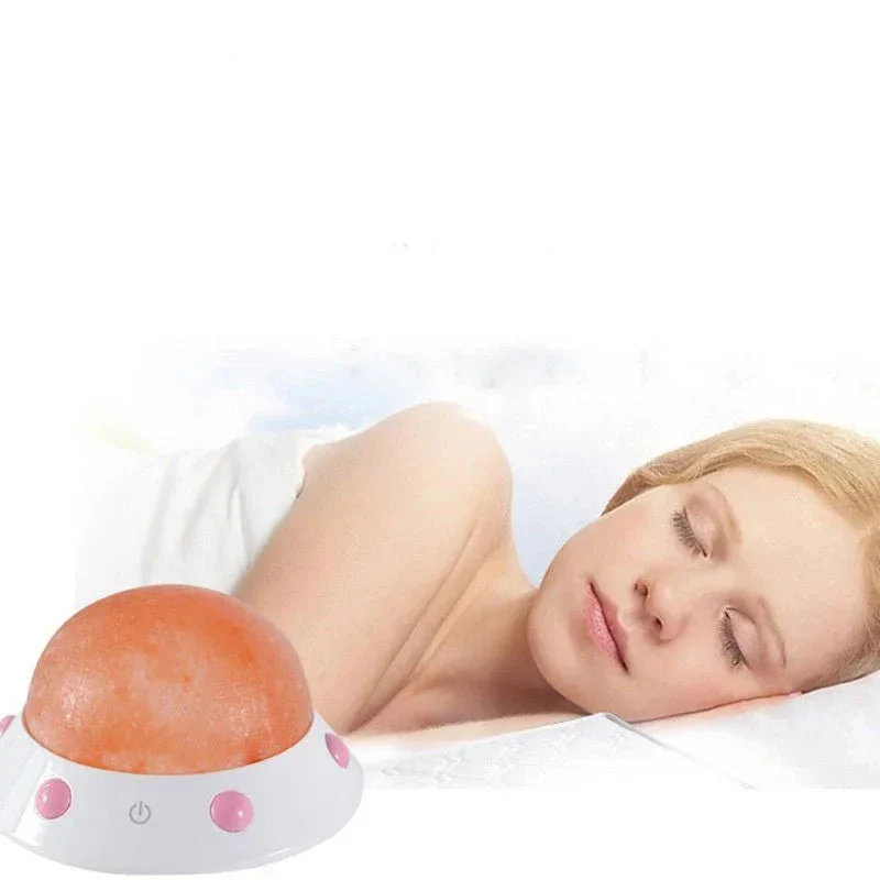 UFO Shape Crystal Salt Lamp