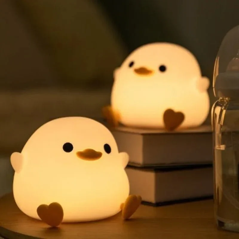 Seagull Silicone Night Light Soothing Animal Lamp For Kids Baby Adults